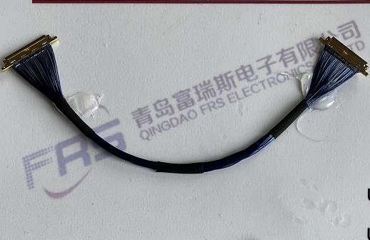 40awg مايكرو Coax 30 دبوس LVDS رابط 250 ملم جمعيات كابل