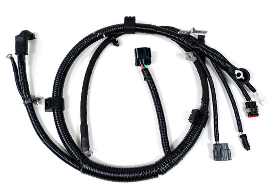 الصمام كابل تجميع الأسلاك تسخير القصدير مطلي 28awg السيارات