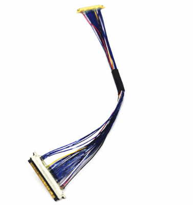 الكابلات الإلكترونية الصغيرة المحورية 360 مم Kel Flat Single Shield