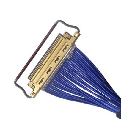 50-15000mm 60 Pin Lvds كبل ، كبل محوري بسمك 370 مم لعرض شاشة الكمبيوتر