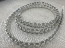 10x13mm EMI رغوة طوقا تصفيح موصل التدريع
