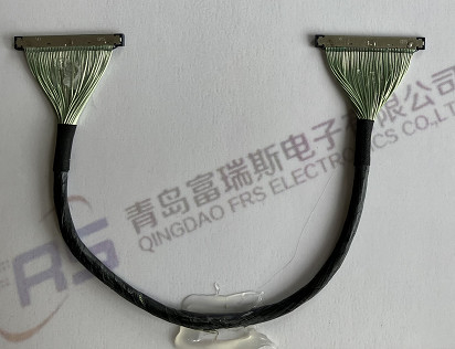 Awg42 0.4 مم LVDS كبل 50 دبوس 190 مم تسخير مصباح السيارة الأمامي