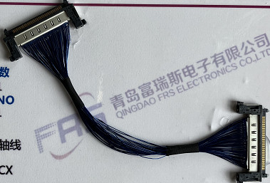 Awg36 200mm LVDS Connector 51 Pin 0.5mm Coax التجميعات