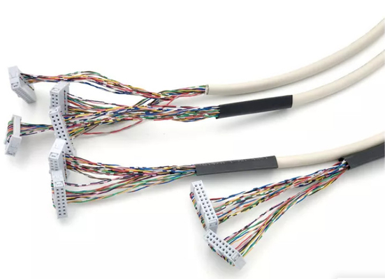 2.54mm FFC Flat Cable 12-64 Pin Flex Ribbon Twist لشاشة LCD