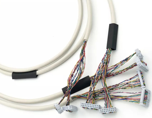 2.54mm FFC Flat Cable 12-64 Pin Flex Ribbon Twist لشاشة LCD