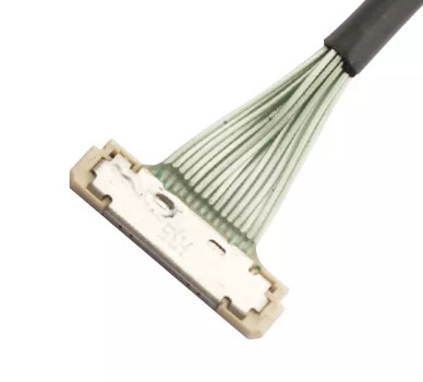 42awg LVDS سلك تسخير 0.4 مم 20.3 مم كابل 51 دبوس EDP
