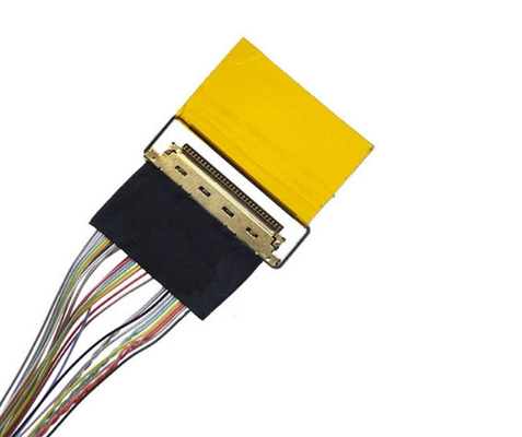 LCD LVDS سلك تسخير 240 مم 0.5 مم كابل 30 دبوس النمذجة