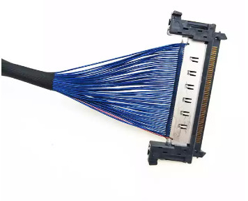 AWG44 0.5 مم تجميعات كبلات المحاور الصغيرة ، مجموعة كبل LVDS 170 مم