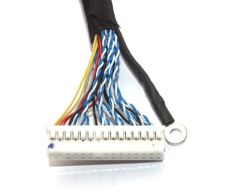 جهاز الكمبيوتر المحمول LVDS Wire Harness JAE 0.5mm Cable Connector متين