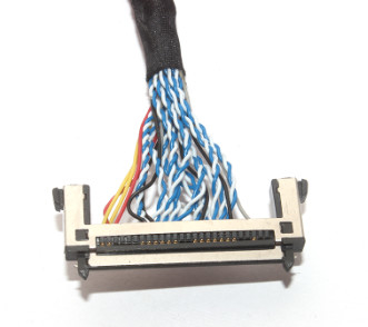 جهاز الكمبيوتر المحمول LVDS Wire Harness JAE 0.5mm Cable Connector متين