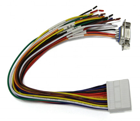 Lvds 430mm روبوت تسخير طاقة تجميع كابل درع واحد للتحكم الصناعي