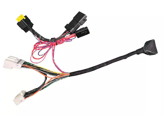 460mm PVC Dc Power Cable Assembly سيليكون Robo Wire