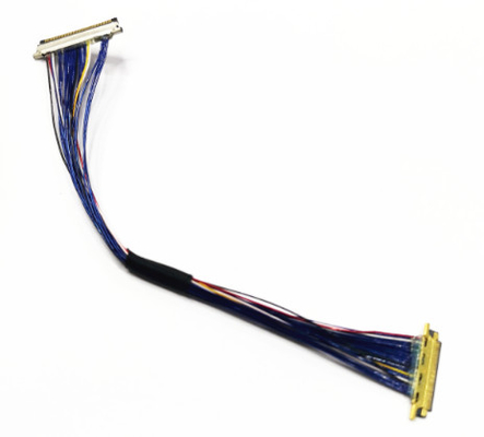 الكابلات الإلكترونية الصغيرة المحورية 360 مم Kel Flat Single Shield