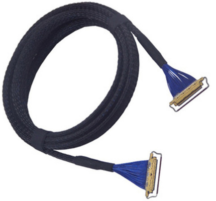 50-15000mm 60 Pin Lvds كبل ، كبل محوري بسمك 370 مم لعرض شاشة الكمبيوتر
