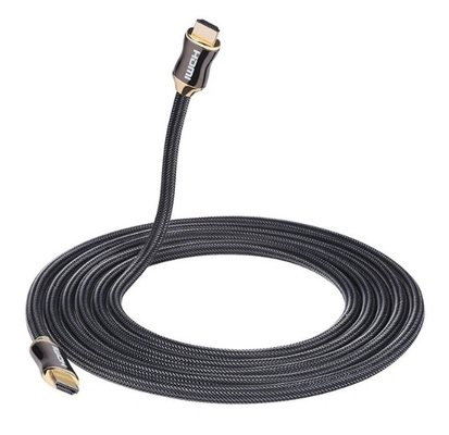 كابل Hdmi مضفر من النايلون 2.0 فولت 4k 60 هرتز ، كابل Hdmi ثلاثي الأبعاد 4K عالي الدقة