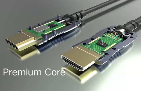 50 إلى 300m كابل HDMI تجميع PVC 4K كابل الألياف البصرية Hdmi