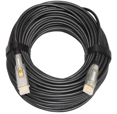48gps تجميع كابل HDMI 20 إلى 100ft 8k Hdmi Fiber Optic