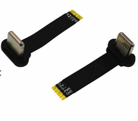 رقيقة جدا لينة FPC مسطحة نوع C USB كابل الشريط المسطح