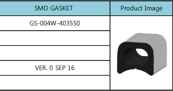 40mm مسطح المطاط طوقا الختم 35mm PI فيلم السطح المركب